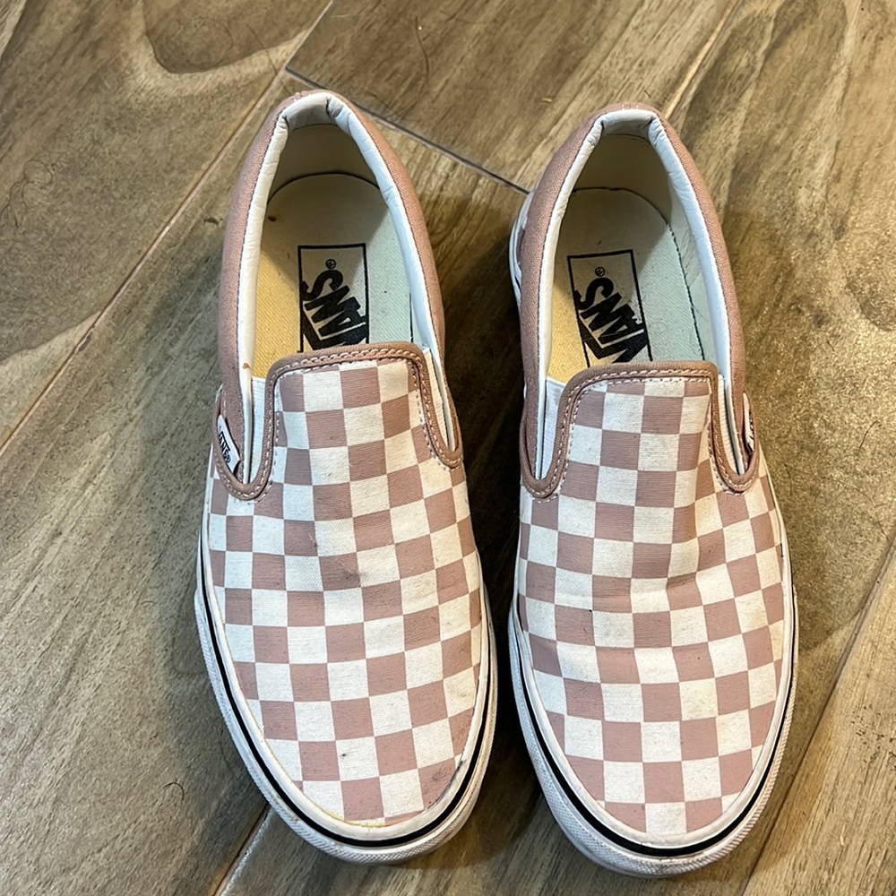 Pink vans size 7